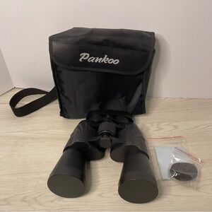 10x50 Black Pankoo High Quality Binoculars With Carrying Case Used Once